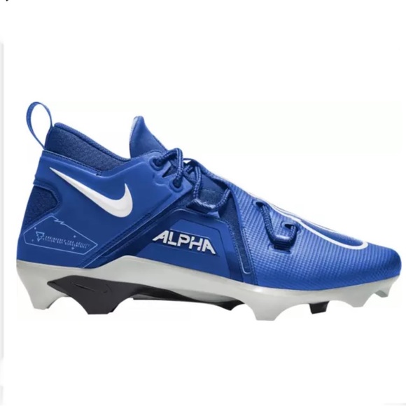 Nike Other - NEW Nike Men’s Alpha Menace Pro 3 Football Cleats Navy Size 10.5